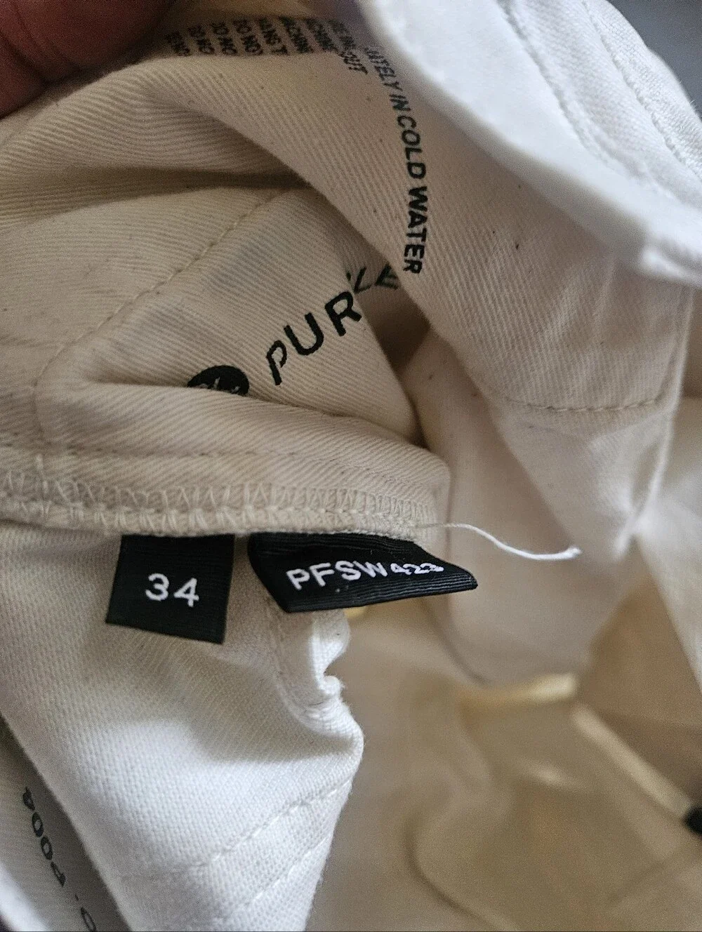 NWT Purple-Brand Flare Cargo Pants, sz 34